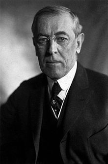 Portrait du Président Wilson.