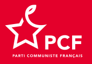 Logo du Parti communiste français (2018, rouge).svg