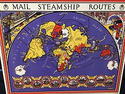 Route maritimes de la Royal Mail (1937)