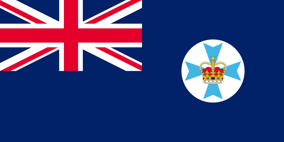 Fichier:Flag of Queensland.svg