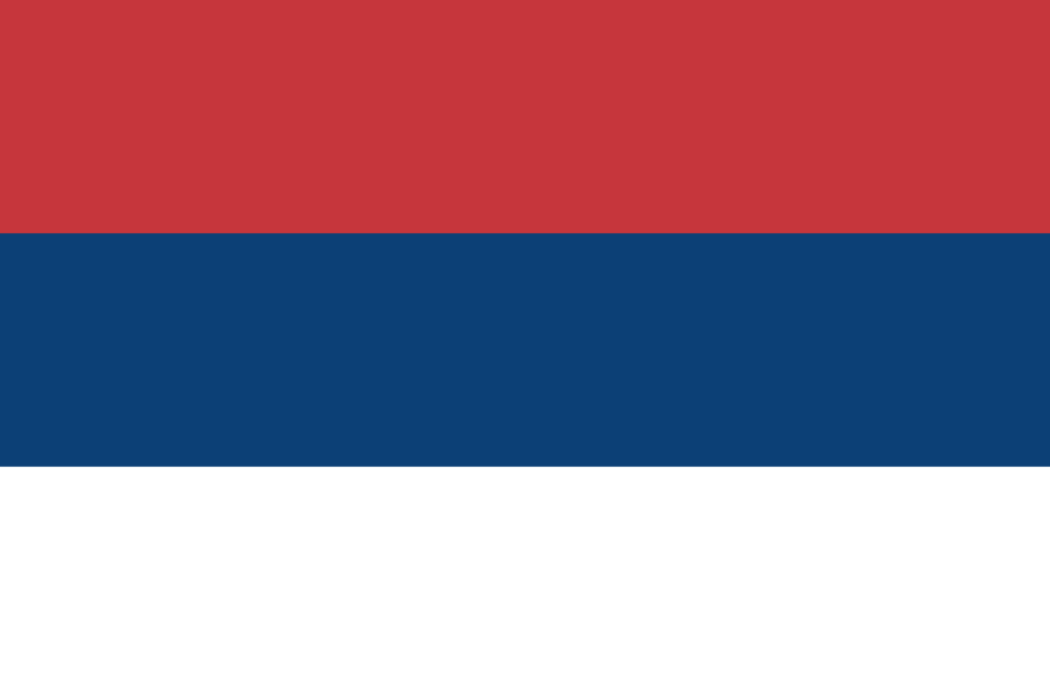 Fichier:Civil Flag of Serbia.svg
