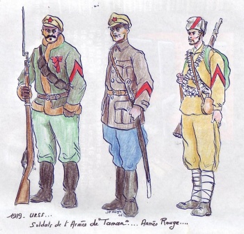 Militaires de l'Armée de Tajan.