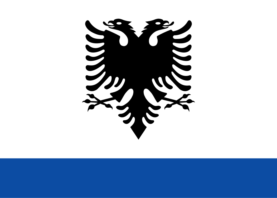 Fichier:Government Ensign of Albania.svg