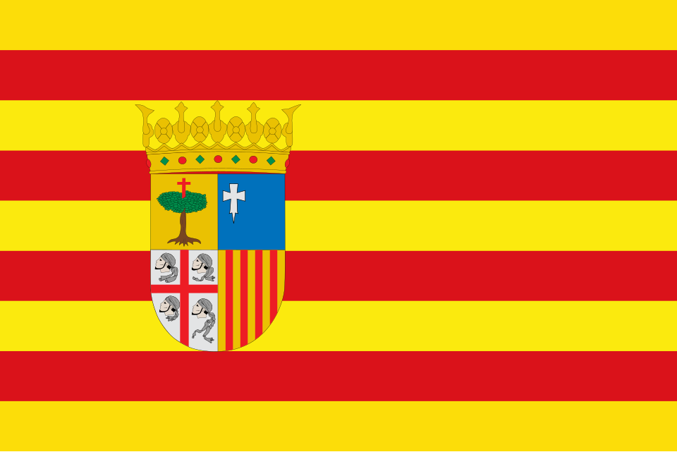 Fichier:Flag of Aragon.svg