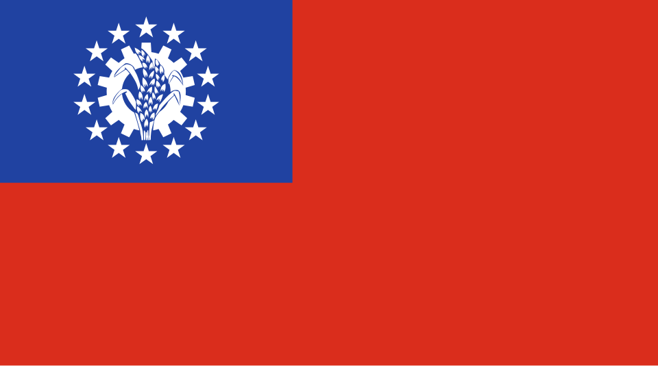 Fichier:Flag of Myanmar (1974-2010).svg