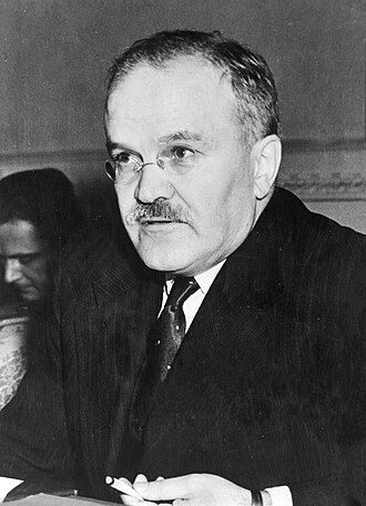 Portrait de Molotov en 1945