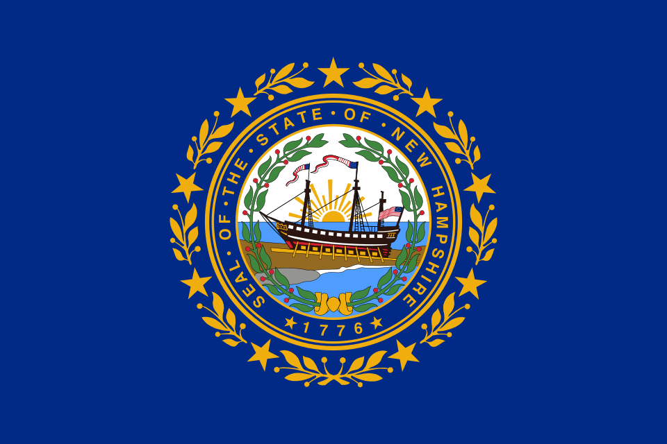 Fichier:Flag of New Hampshire.svg