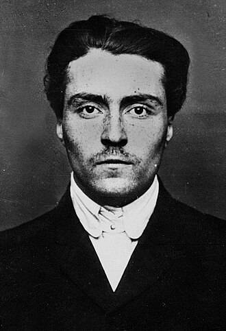 Portrait de Victor Serge, en 1912