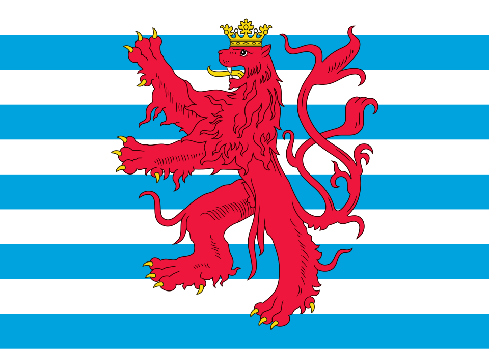 Fichier:Civil Ensign of Luxembourg.svg