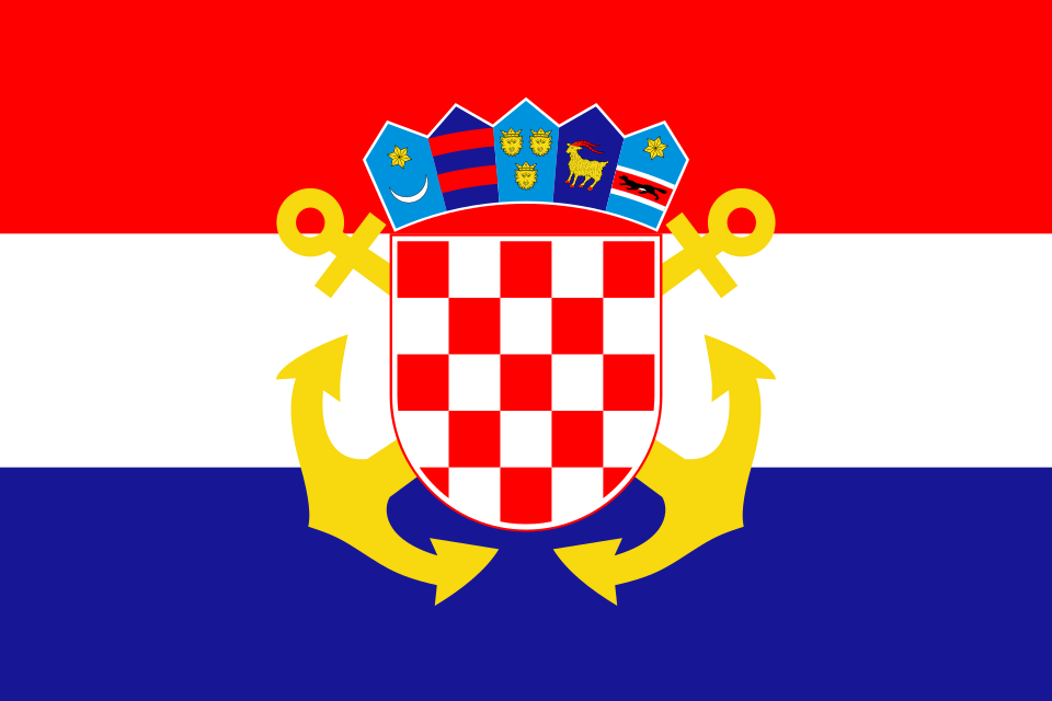 Fichier:Naval Ensign of Croatia.svg