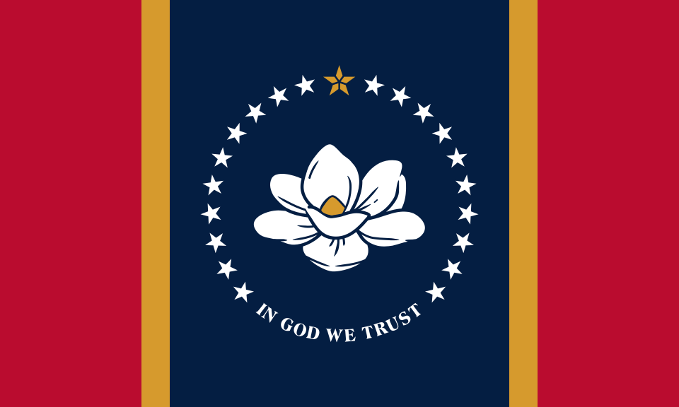 Fichier:Flag of Mississippi.svg