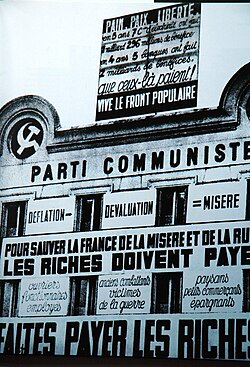 Immeuble 120, rue Lafayette, en 1936.
