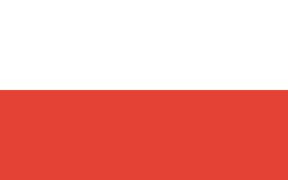 Fichier:Flag of Poland (1928-1980).svg