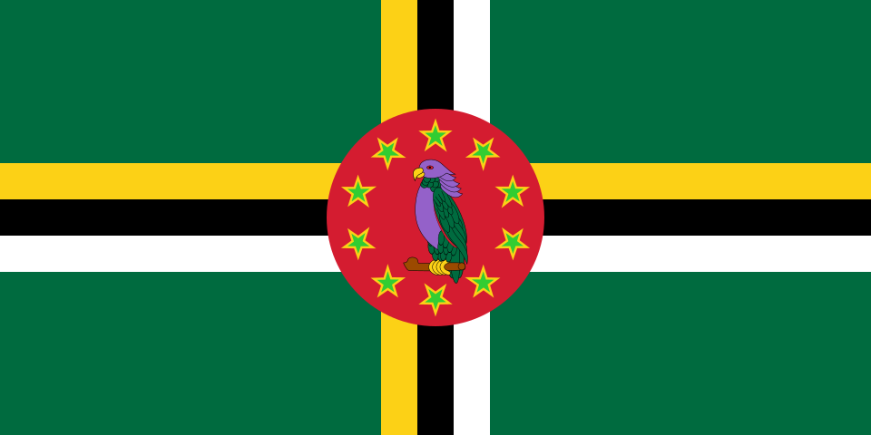 Fichier:Flag of Dominica (1988-1990).svg