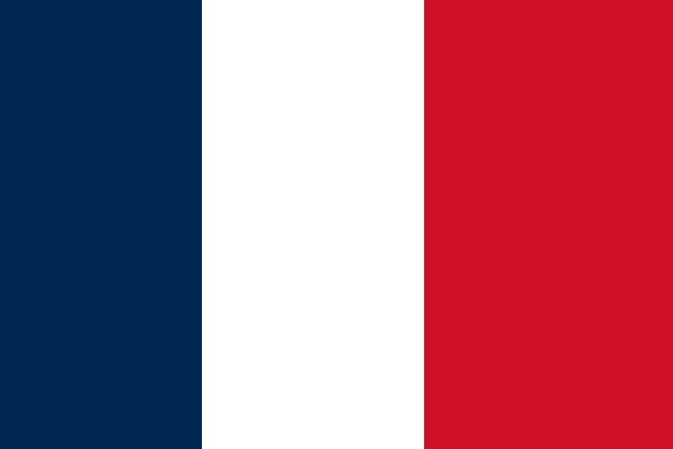 Fichier:Civil and Naval Ensign of France.svg