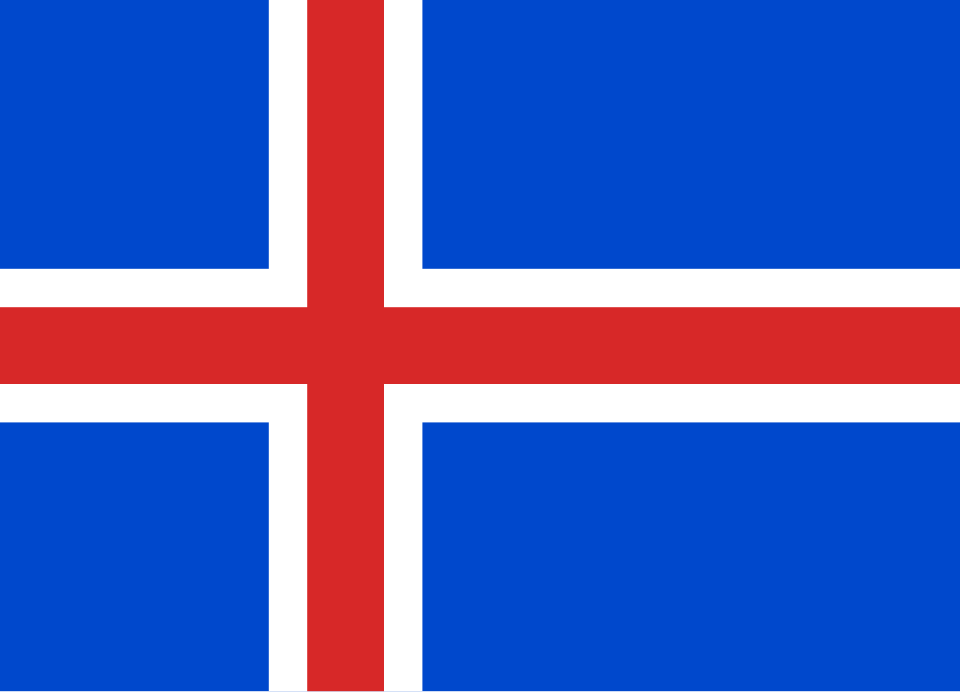 Fichier:Flag of Iceland (1918-1944).svg