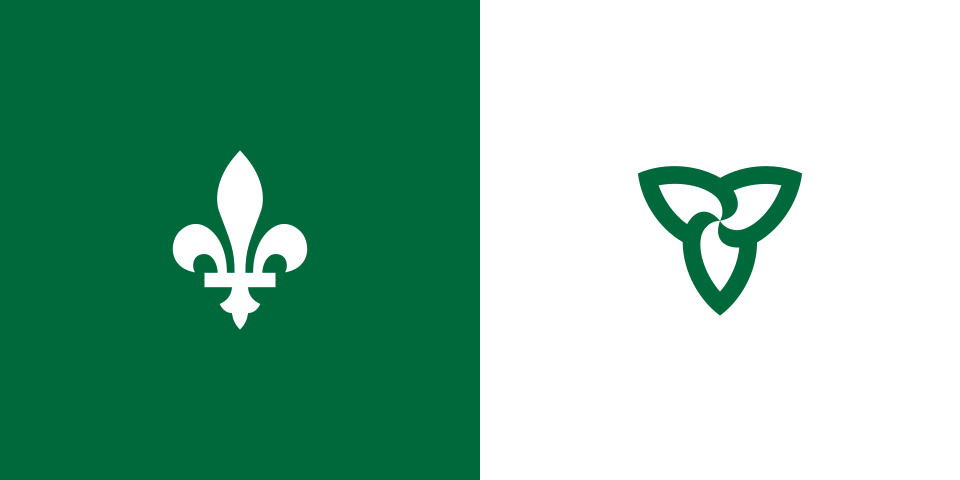 Fichier:Franco-Ontarian flag.svg