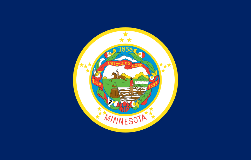 Fichier:Flag of Minnesota (1957–1983).svg