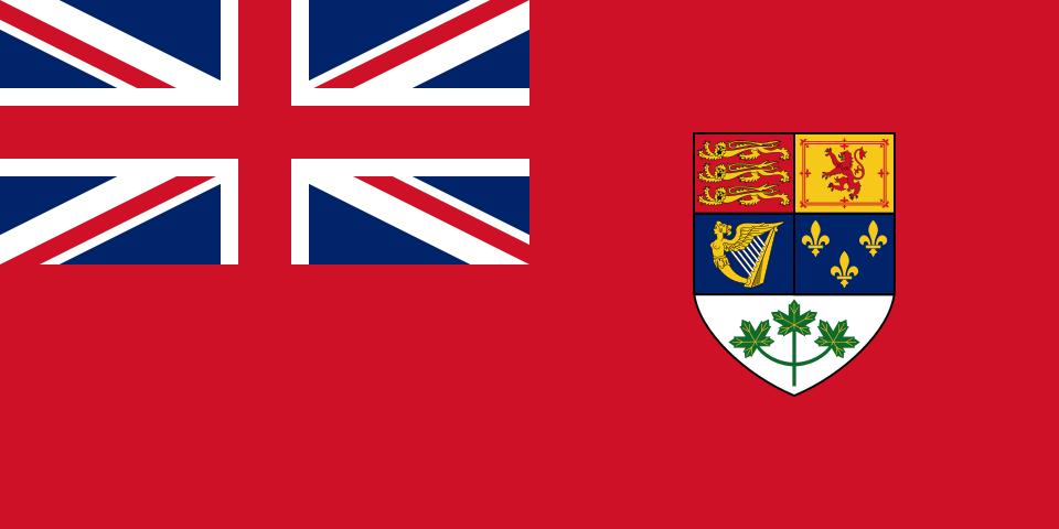 Fichier:Canadian Red Ensign 1921-1957.svg