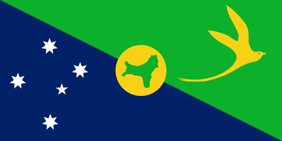 Fichier:Flag of Christmas Island.svg