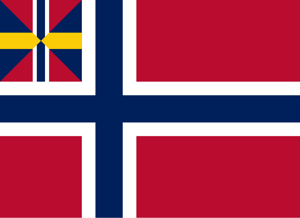 Fichier:Norge-Unionsflagg-1844.svg