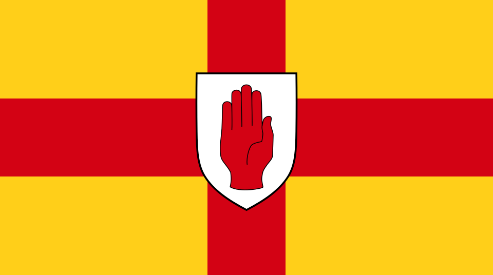 Fichier:Flag of Ulster.svg