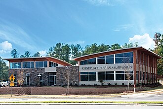 Une succursale de la Coastal Federal Credit Union à Raleigh, en Caroline du Nord