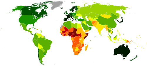 Pays d'après leur espérance de vie moyenne en 2019