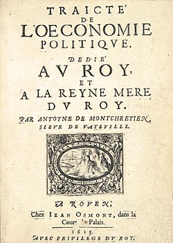 Montchrétien, 1615