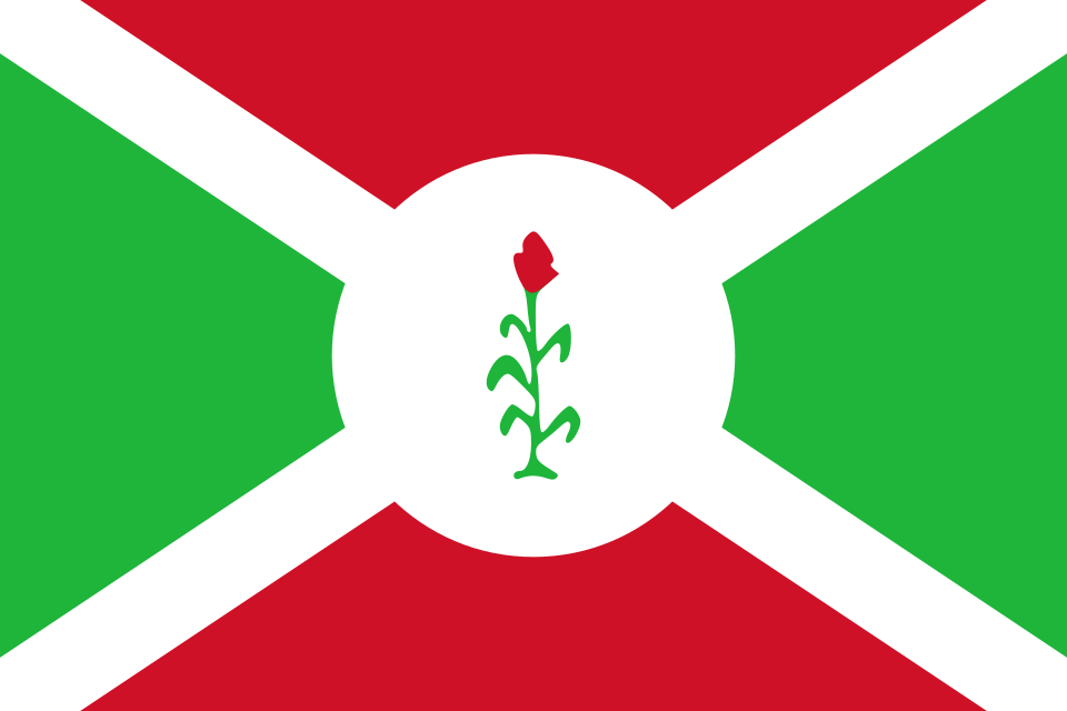 Fichier:Flag of Burundi (1966–1967).svg