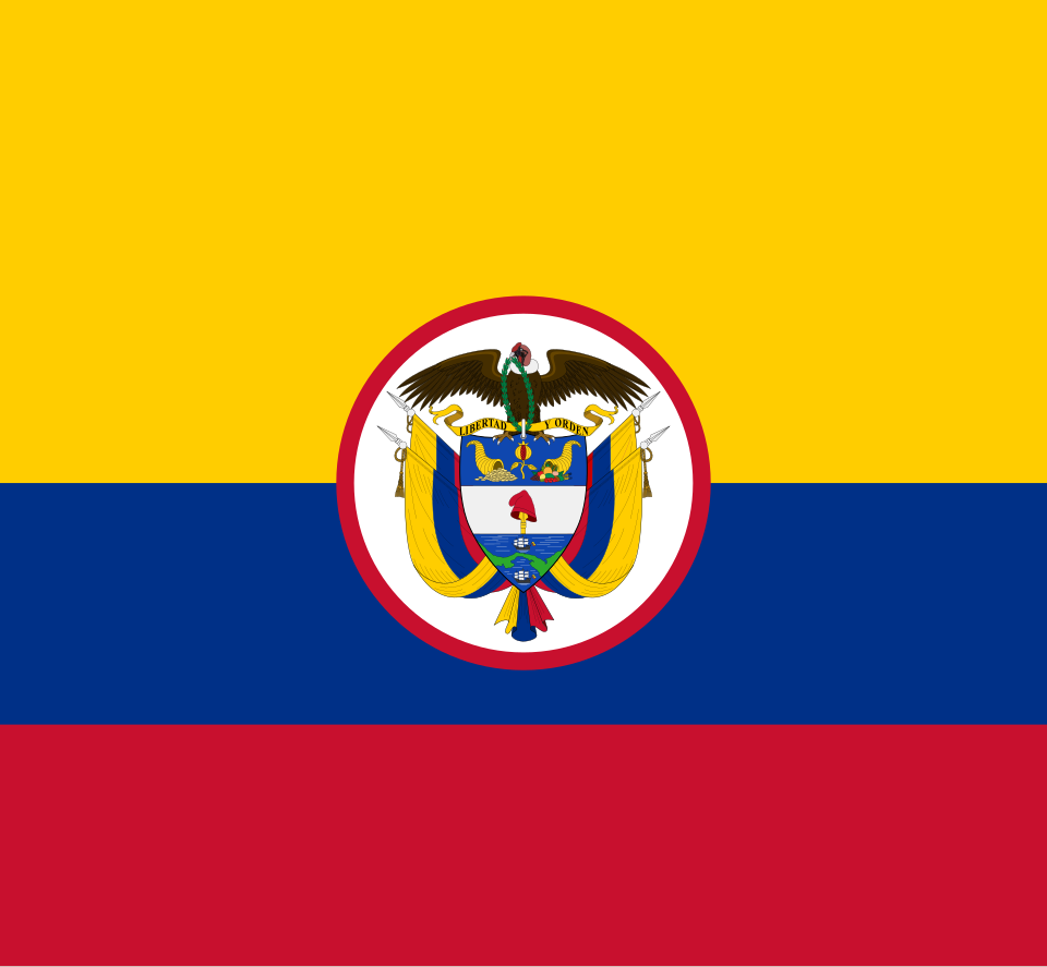 Fichier:Military flag of Colombia.svg