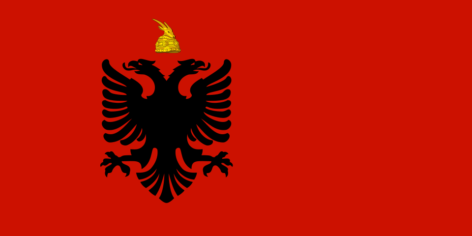 Fichier:Flag of Albania (1943–1944).svg