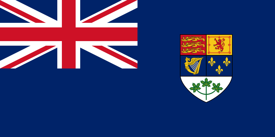 Fichier:Canadian Blue Ensign (1921–1957).svg