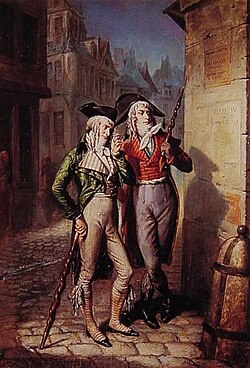 Eugène Lampsonius. Les Incroyables (Les Muscadins),1863.