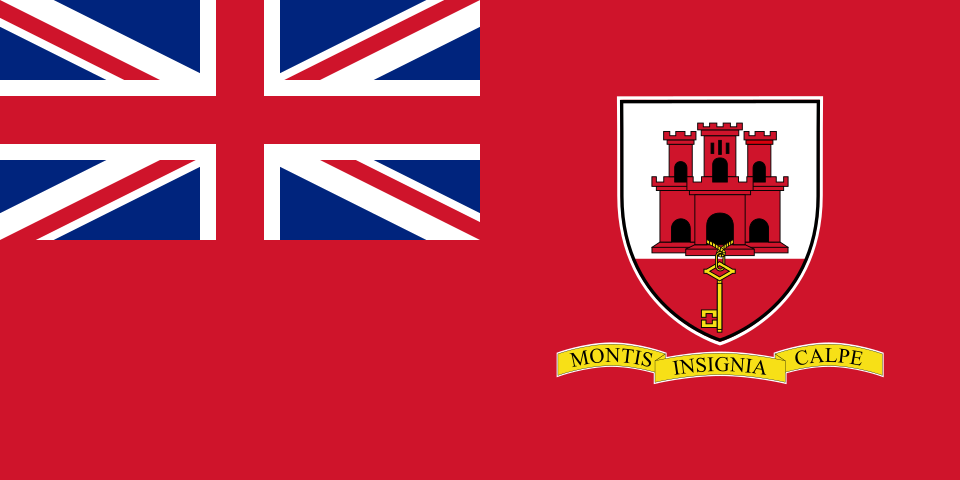 Fichier:Civil Ensign of Gibraltar.svg