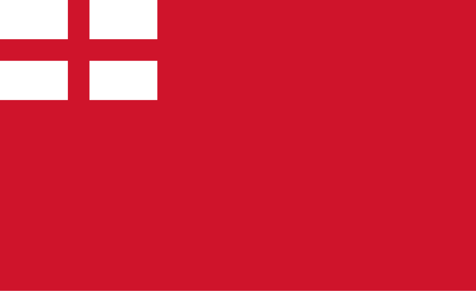 Fichier:English Red Ensign 1620.svg