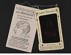 Carte postale française de 1919