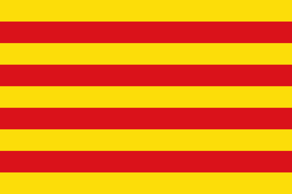 Fichier:Flag of Catalonia.svg