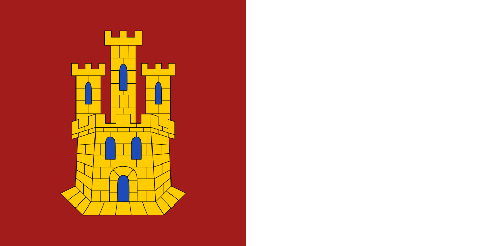 Fichier:Bandera Castilla-La Mancha.svg
