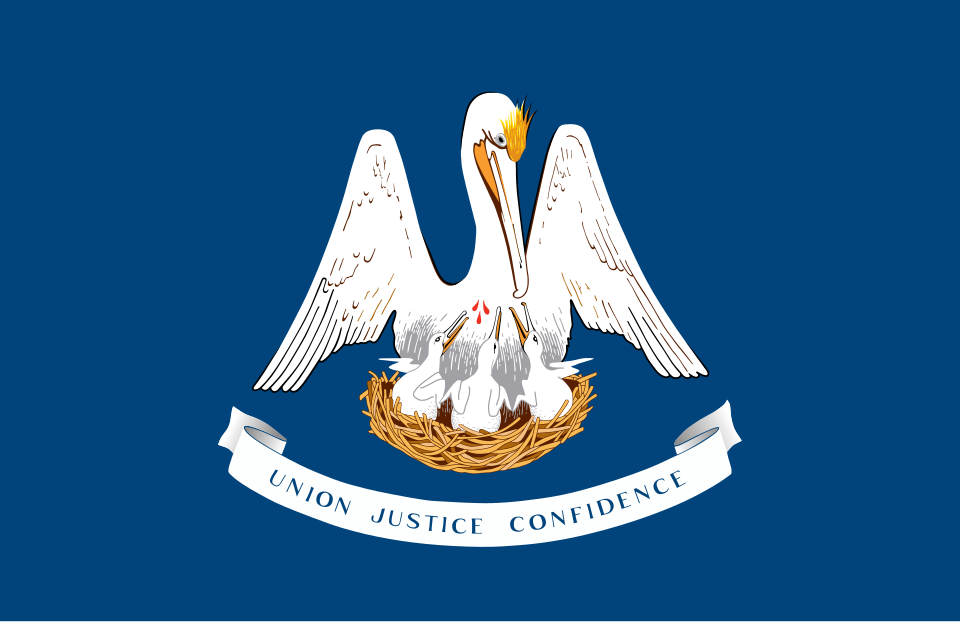 Fichier:Flag of Louisiana.svg