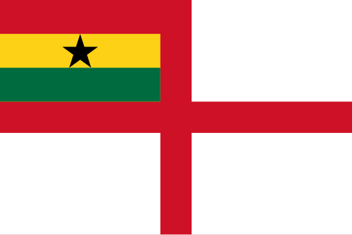 Fichier:Naval Ensign of Ghana.svg