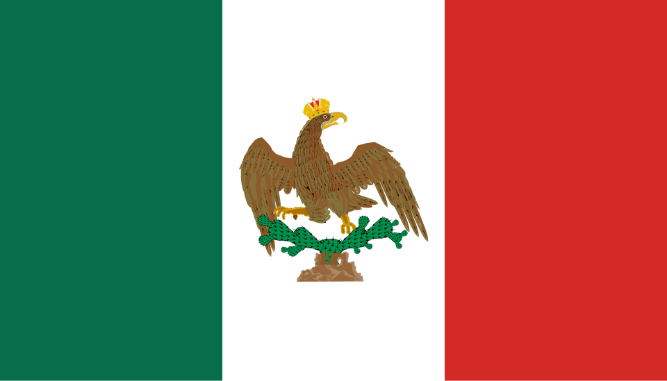 Fichier:Flag of Mexico (1821-1823).svg