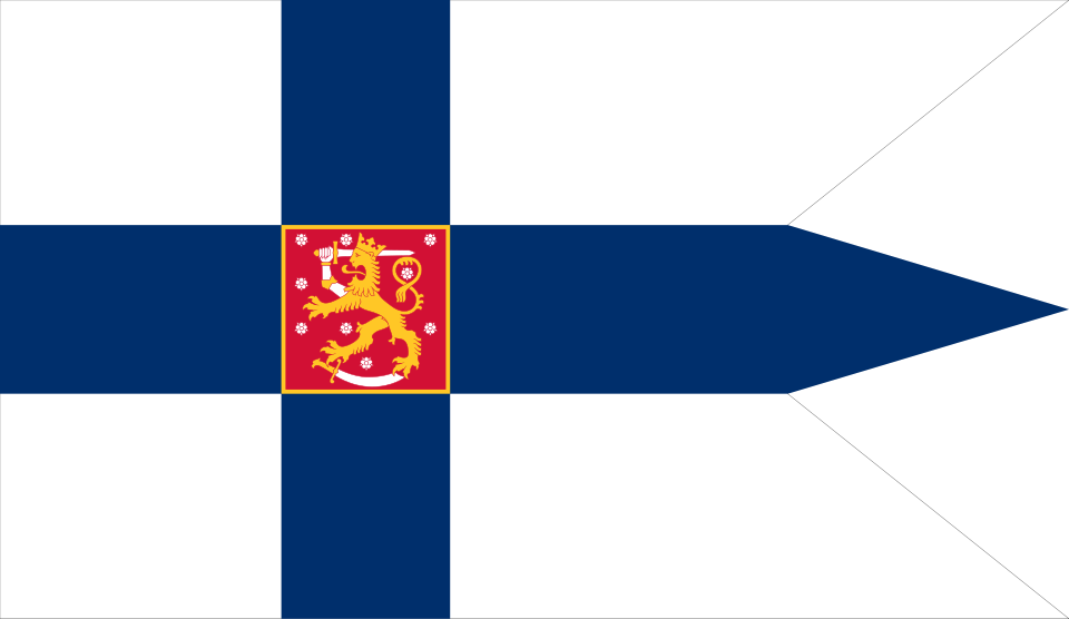 Fichier:Military Flag of Finland.svg