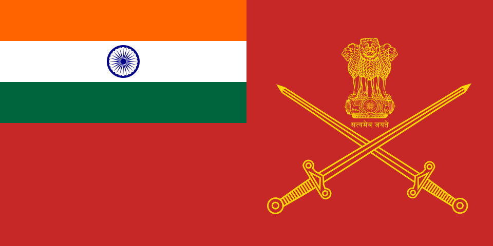 Fichier:Flag of Indian Army.svg