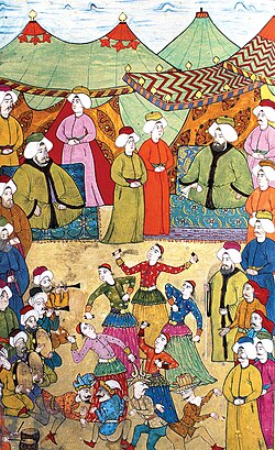 Dans l'Empire ottoman, les köçek étaient des danseurs esclaves travestis (1720)