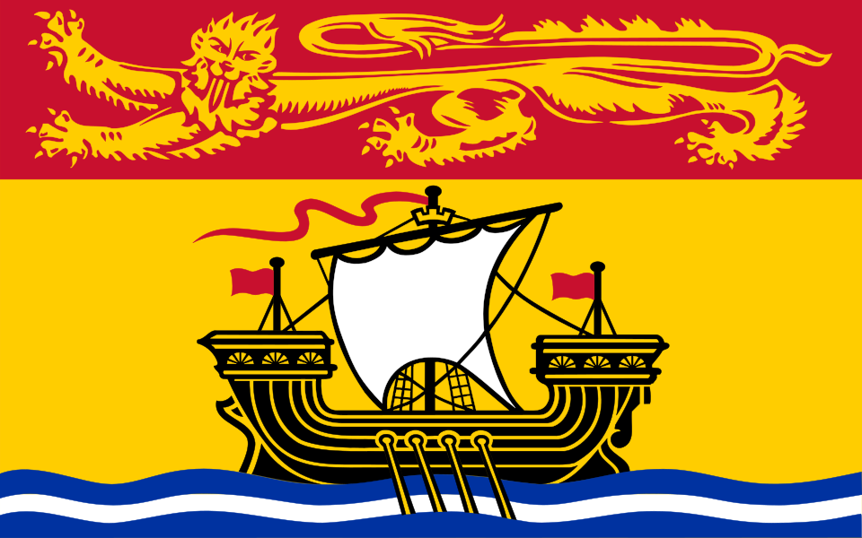 Fichier:Flag of New Brunswick.svg